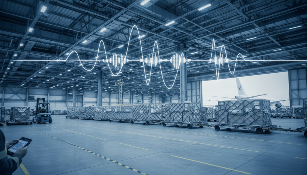 航空貨物の輸送品質とは？空港内荷扱い工程で進む振動・衝撃の見える化