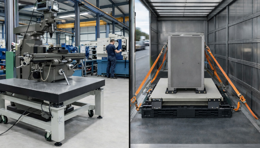 防振台は“柔らかいほど良い”は誤解？輸送振動と共振問題の本質